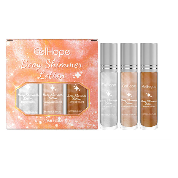 Face Highlight Oil Stick Set Party Ball Show Makeup Ball Liquid Fluorescent Highlight Oil
