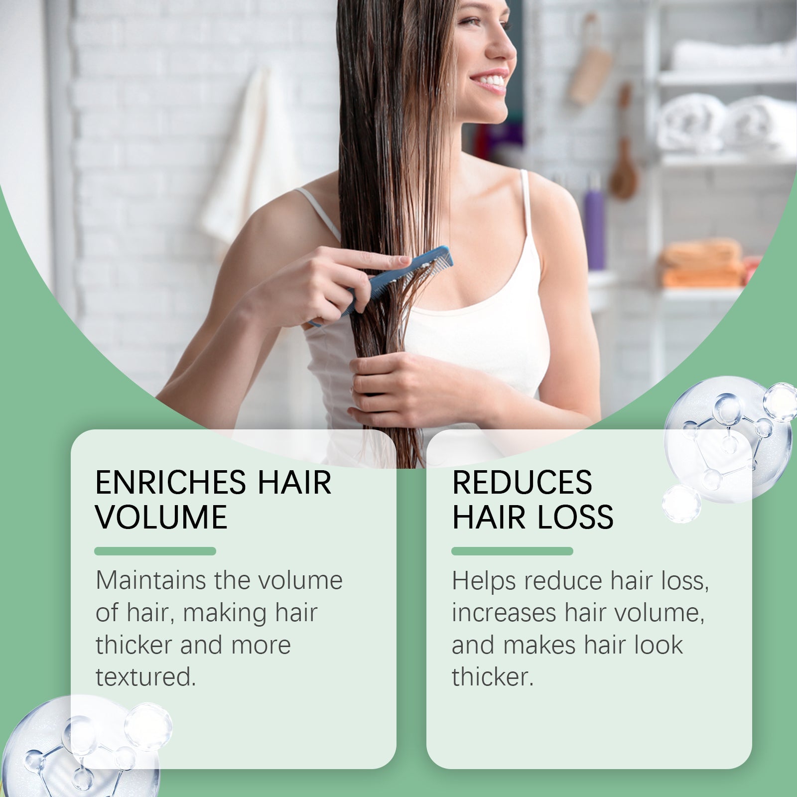 Hair Care Essence Soft, Fragrant And Nourishing Hair, Soft, Bright And Moisturizing Hair Care Essence