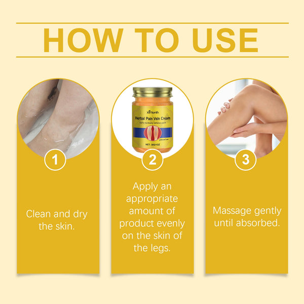 Herbal Leg Care Cream, Pamper, Massage, Repair And Relieve Uncomfortable Legs