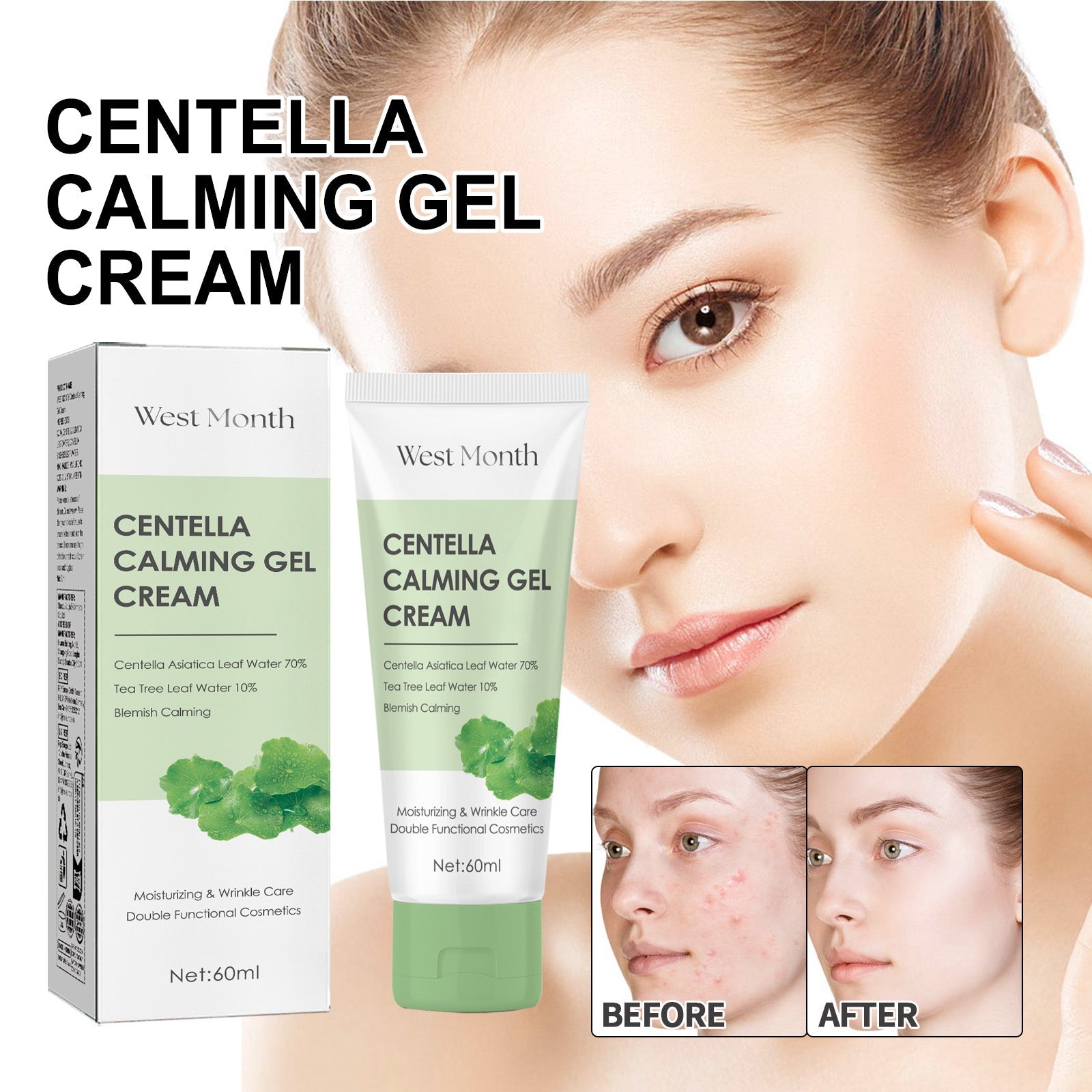 Centella Hydra Cream Brightening, Firming, Hydrating And Smoothing Fine Lines Cream