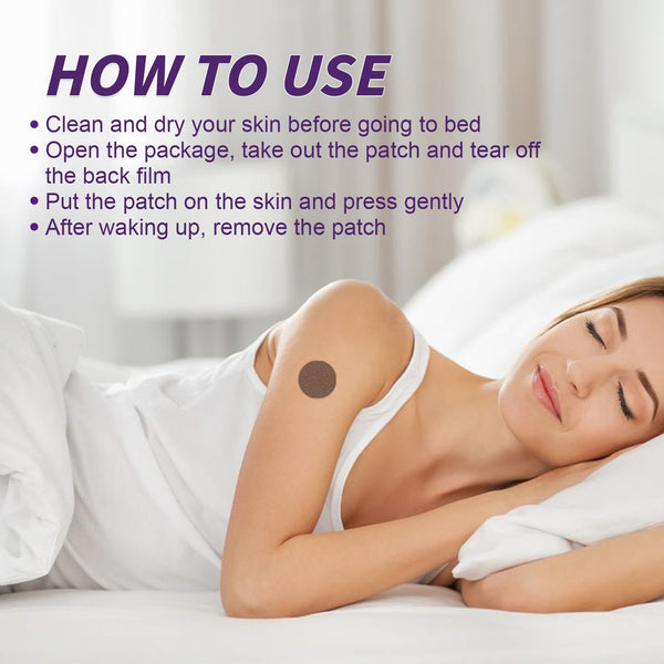 Herbal Sleep Patch, Care For Sleep, Relax And Relieve Body Pressure Body Health Care Point Patch