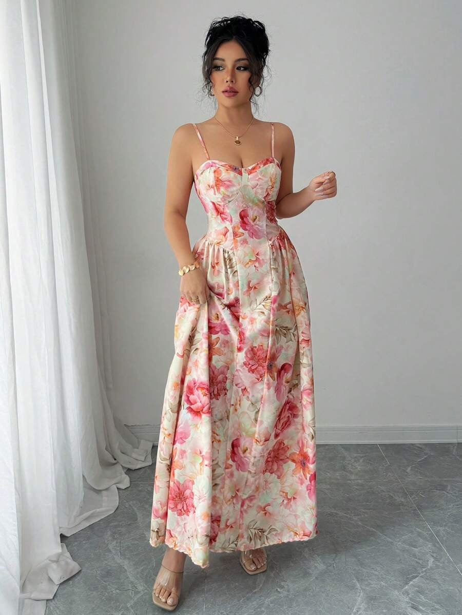 Cross-borderNew Spring and Summer Strapless Shoulder-baring Women's Fashion Fairy Long Elegant Evening Dress