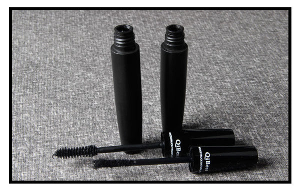 Makeup Qibest Black Tube 3D Mascara Fiber Combination Set Thick And Slender