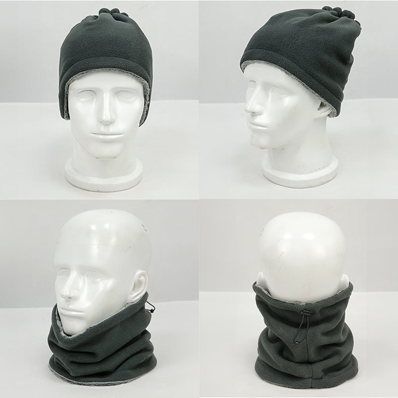 Winter plush cold protection warm tactical mask balak hat outdoor cycling ski windproof
