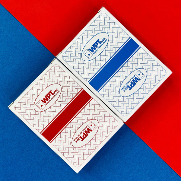 WPT Texas Hold'em Poker Cards. High - grade hard plastic, wholesale, full box, competition - spec, waterproof & anti - fold.