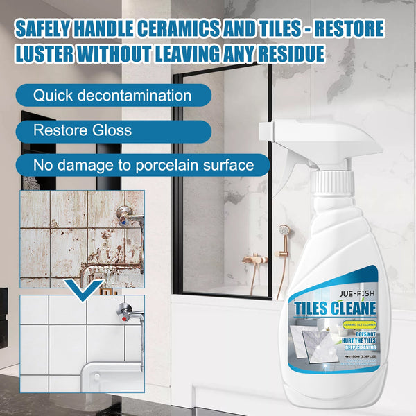 Tile Cleaner, Bathroom Tile Floor Marble Bright Strong Dirt Remover