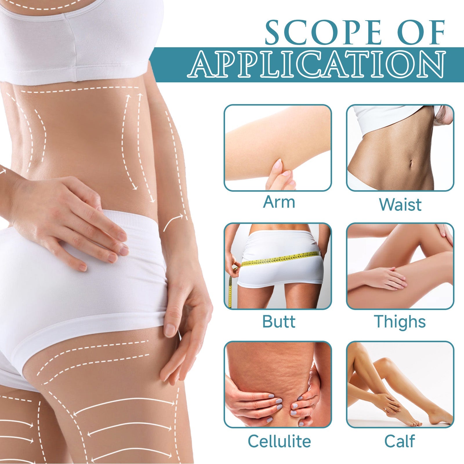 Slimming Oil, Wen Run Smooth The Skin Wrinkles Brighten The Skin Color Model Body Firming Body Muscles