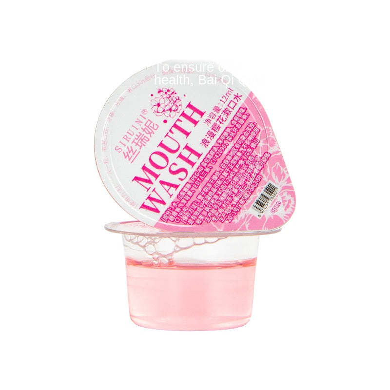 Portable Oral Care Solution in Jelly Cups - Disposable Independent Packaging for Travel and Accommodation