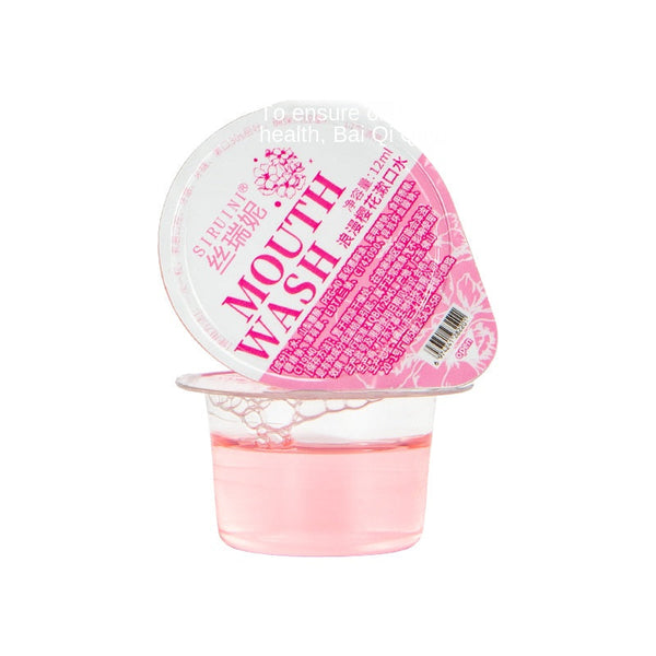 Portable Oral Care Solution in Jelly Cups - Disposable Independent Packaging for Travel and Accommodation