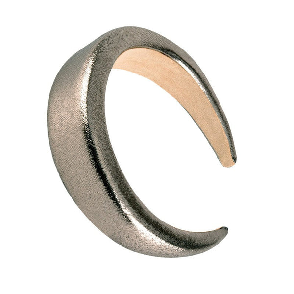 Bright Sponge Hair Hoop Wide Edge Thick Colored Shiny Silk Fabric Hair Accessories