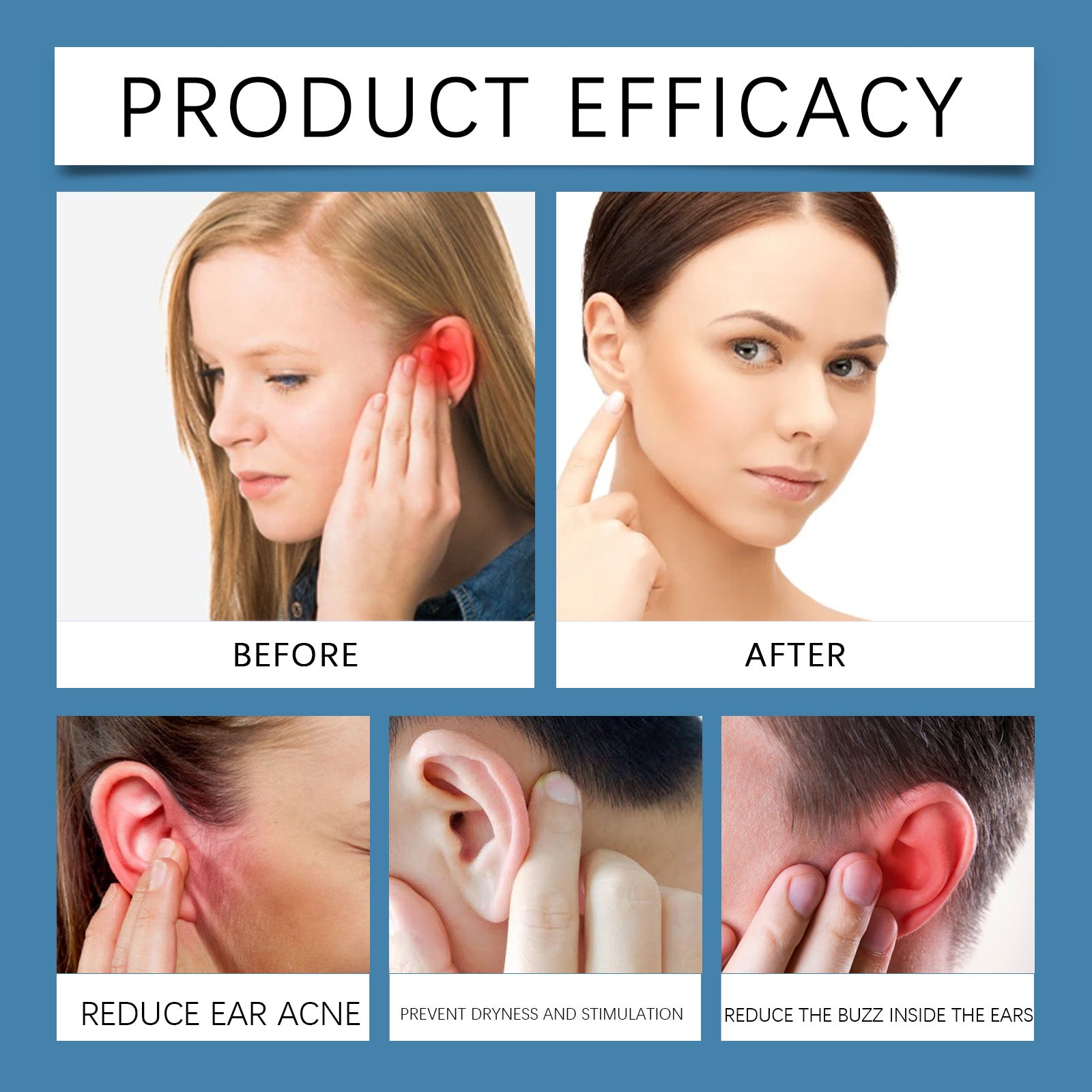 Tinnitus Serum, Cochlear Care Solution Ear Canal Cleaning Repair Tinnitus Ear Itching Ear Plugs Ear Acne Relief
