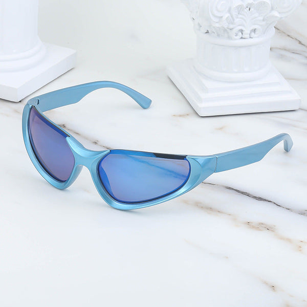 New Windproof Sports Sunglasses For Women Y2K Millennium Outdoor Sunglasses For Men