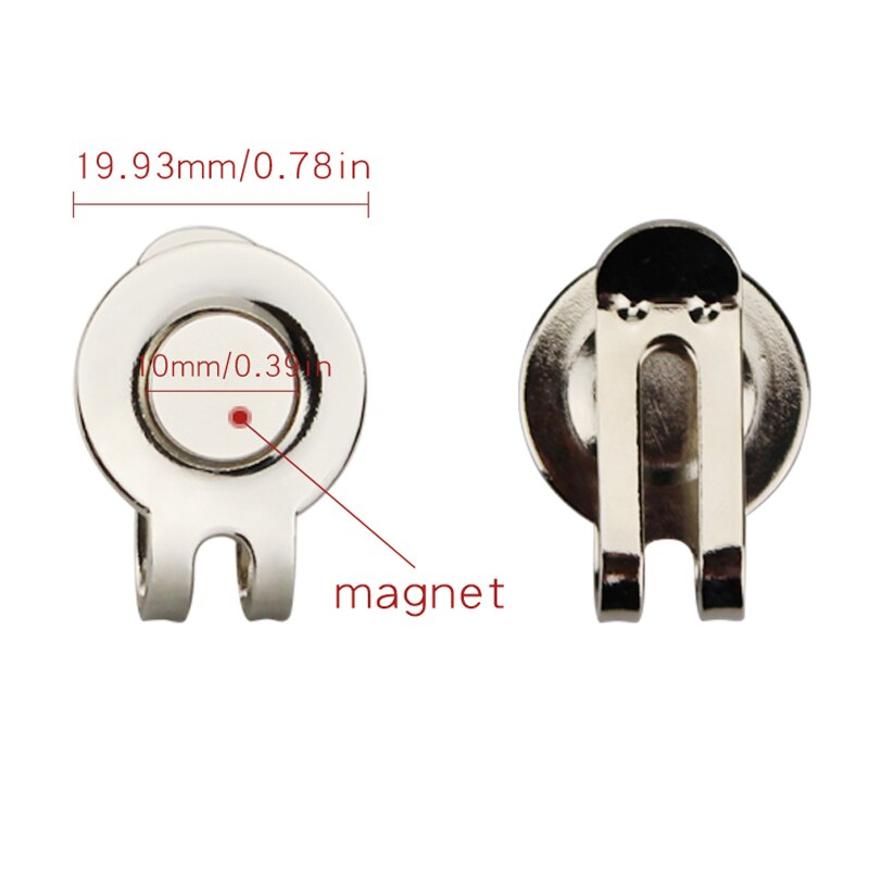 Four Leaf Clovers Golf Ball Marker with Golf hat clip Wholesale  Golf Accessories for golfer gift alloy Lucky clover marker