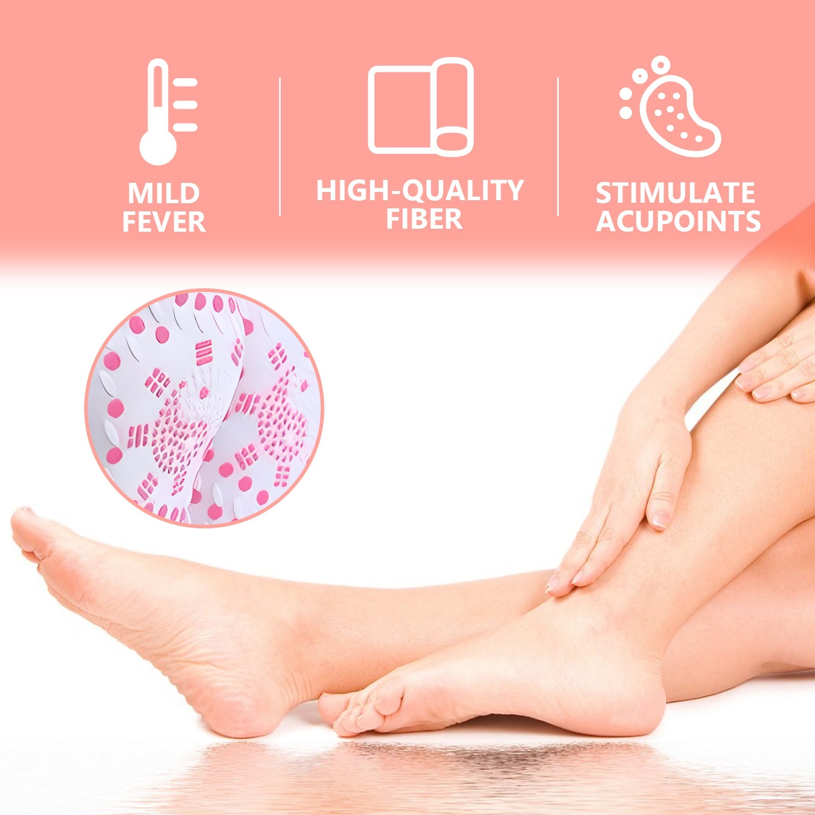 Self-Heating Socks, Winter Outdoor Sports Windproof Cold Warm Foot Care Massage Socks