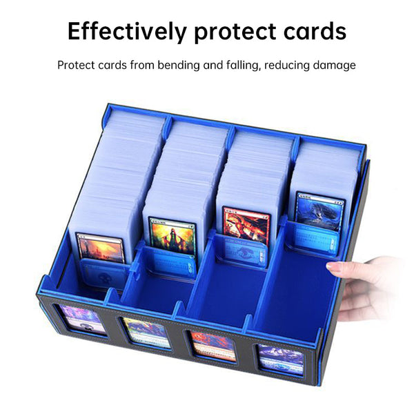 Large-capacity 3000+ Tabletop Game Card Storage Box - Yu-Gi-Oh! & Pokémon Flip-Top Card Case