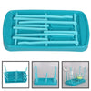 Bottle Dry Rack Baby Bottle Drain Drying Racks Blue Pink Baby Bottle Cleaning Dryer Drainer Storage Drying Rack