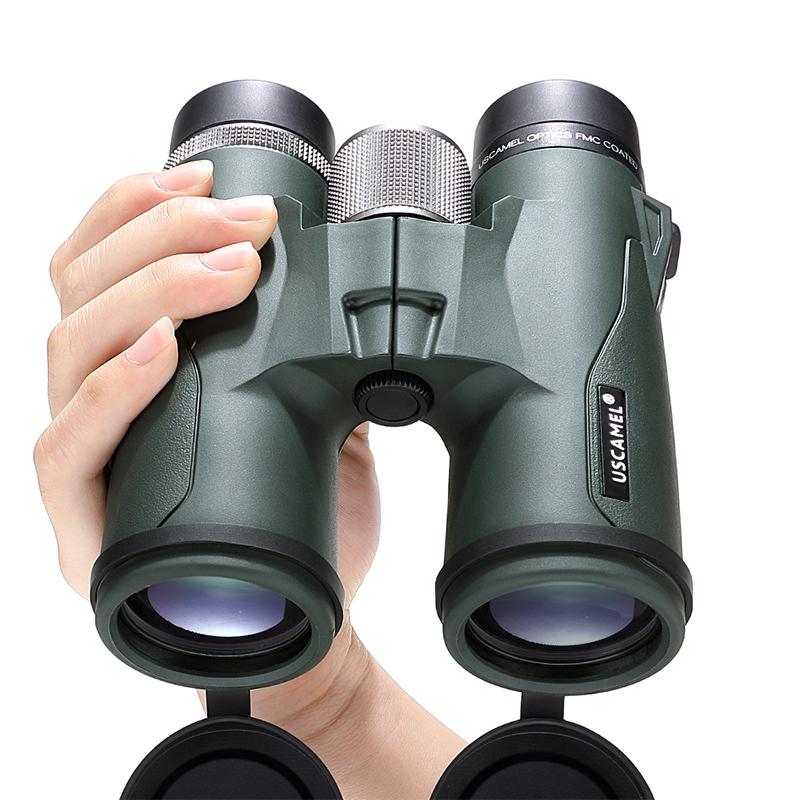 USCAMEL Binoculars Military HD 10x42 High Power Telescope Professional Hunting Outdoor,Black