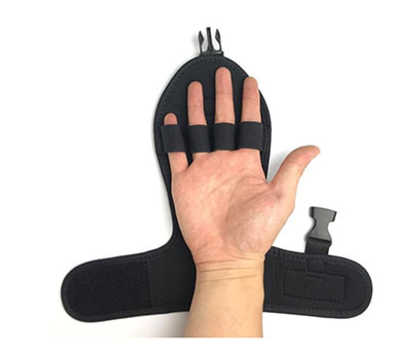 1PC Rehabilitation Hand Brace Gloves Help stroke or Finger weakness patient to hold the handle of Physiotherapy Bike