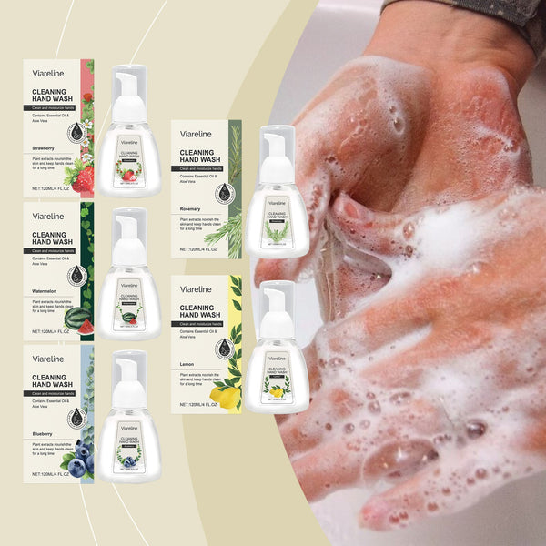 Foaming Hand Sanitizer (Lemon Flavor) Gentle Cleansing, Soothing Decontamination, Moisturizing Care Hand Cleansing Foam