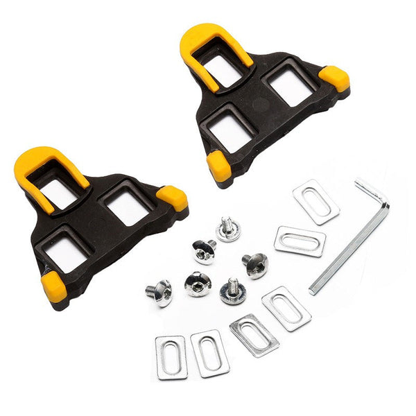 Bicycle Splint Set Special For Road Cycling Shoes|Riding Equipment Red And Yellow Optional Pedal 6 Degrees