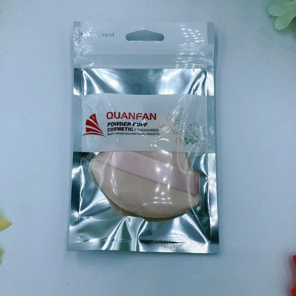 Triangle Dry Powder Puff Fiber Crystal Cotton Delicate On Makeup Beauty Tools Powder Puff