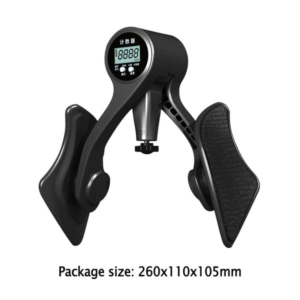 Digital Counter Hip Trainer Leg Trainers Pelvic Floor Muscle Strength Adjustable Leg Exerciser Inner Thigh Fitness Equipment