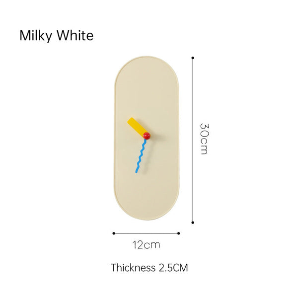 Dopamine - themed wall - mounted clock for home decor. Suitable for living rooms, a great kids' gift, modern - designed with a s