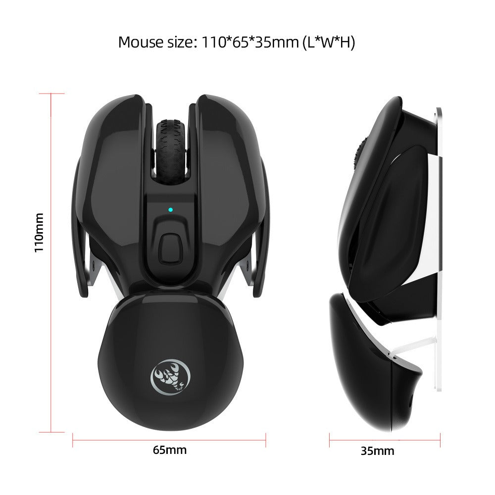 New USB wireless mouse 1600DPI rechargeable office mouse desktop laptop accessories