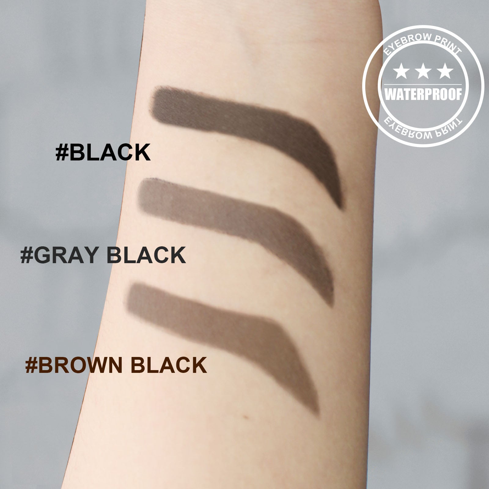 Hairline Brow Print Brow Cake Hairline Brow Print Natural Lazy Eyebrows Quick Makeup Brow Print