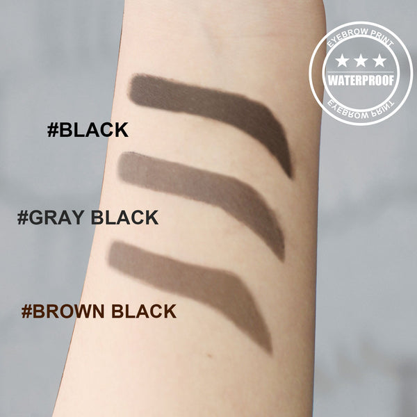 Hairline Brow Print Brow Cake Hairline Brow Print Natural Lazy Eyebrows Quick Makeup Brow Print