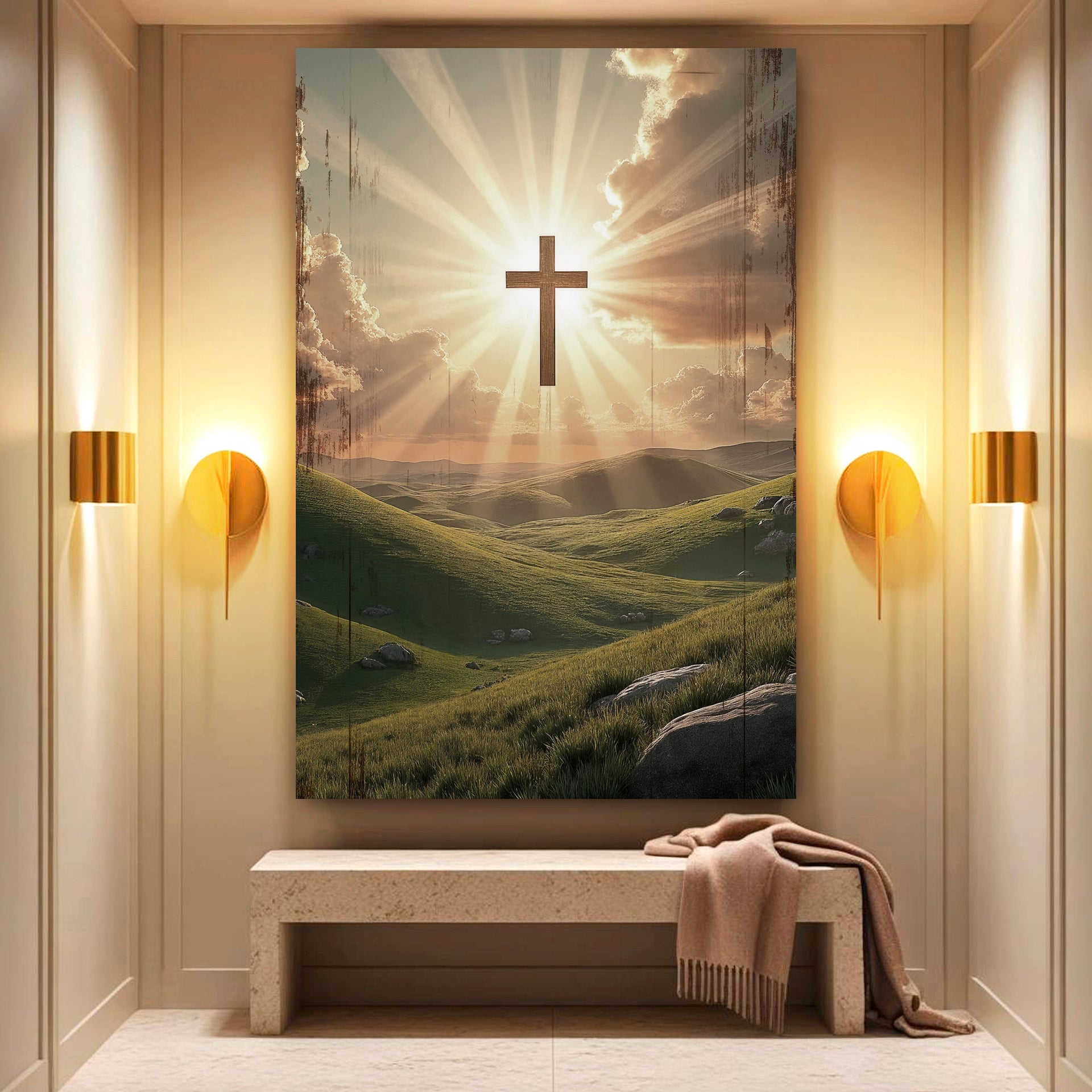 Amazing Grace Christmas Wall Sign