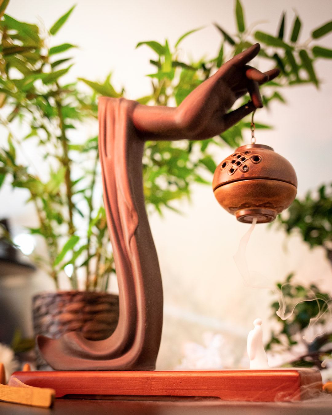Hand of Buddha XL - Backflow Incense Burner