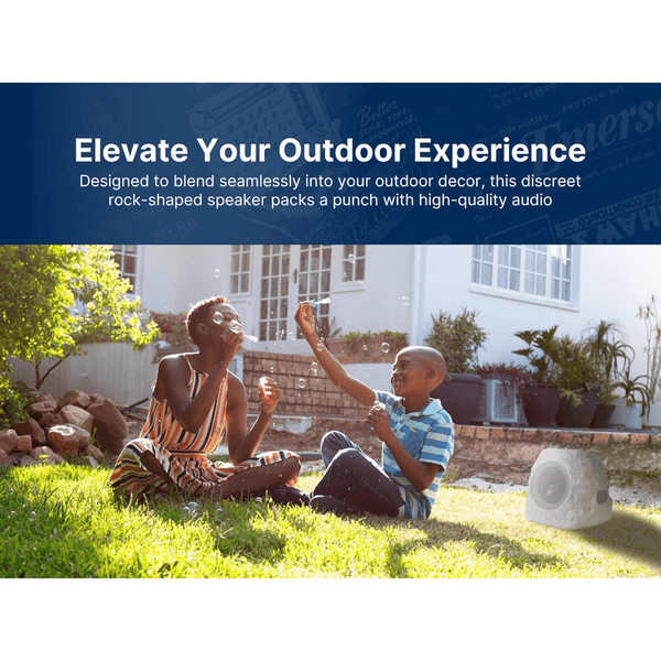 Emerson Rock Party Solar Multicolor LED Bluetooth Outdoor Speaker