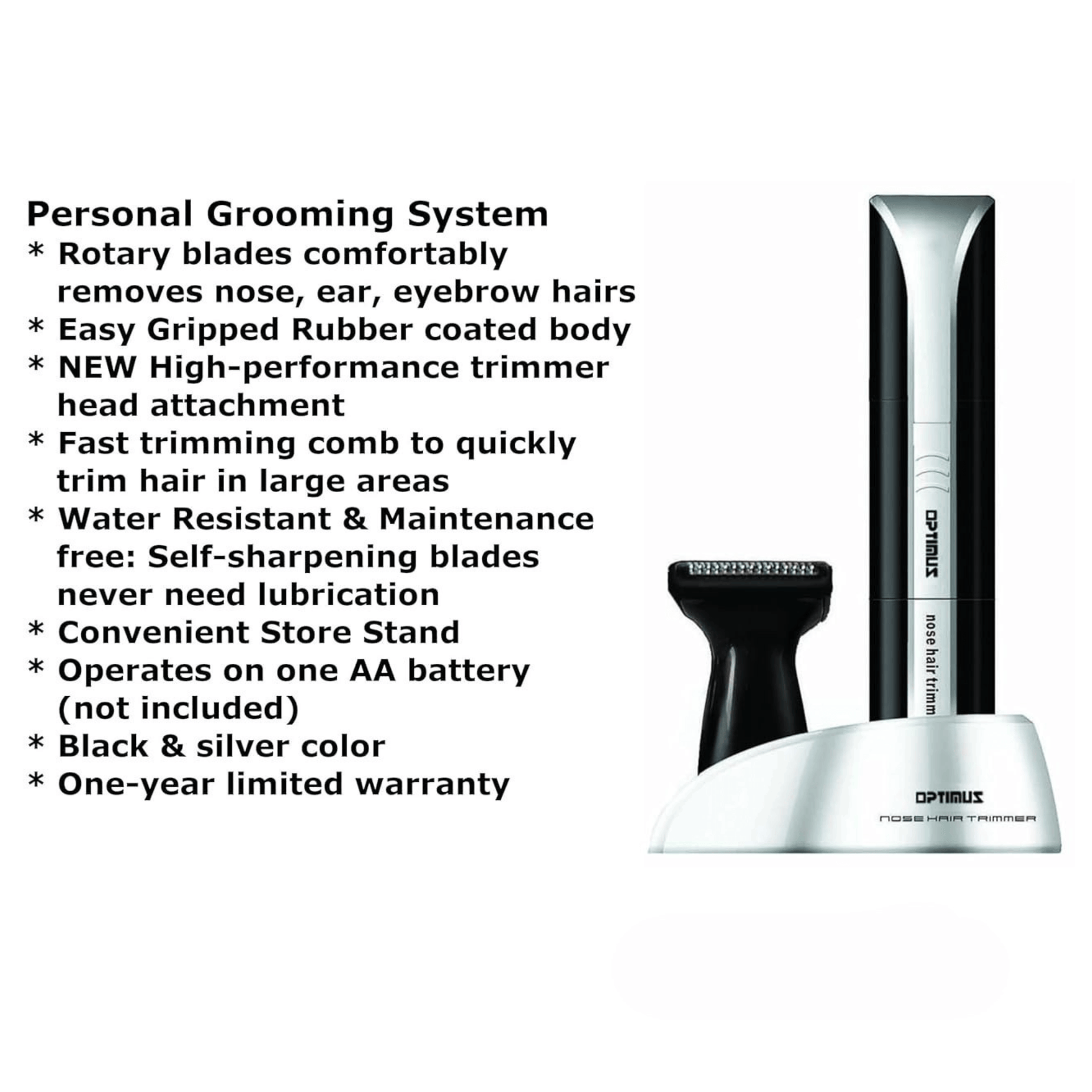 Optimus Battery Operated Personal Grooming System