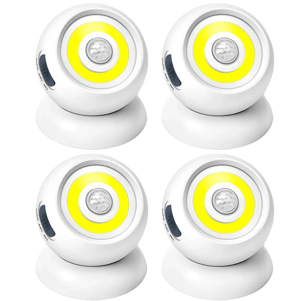 2 Pack 500 Lumens Motion Sensor Night Light