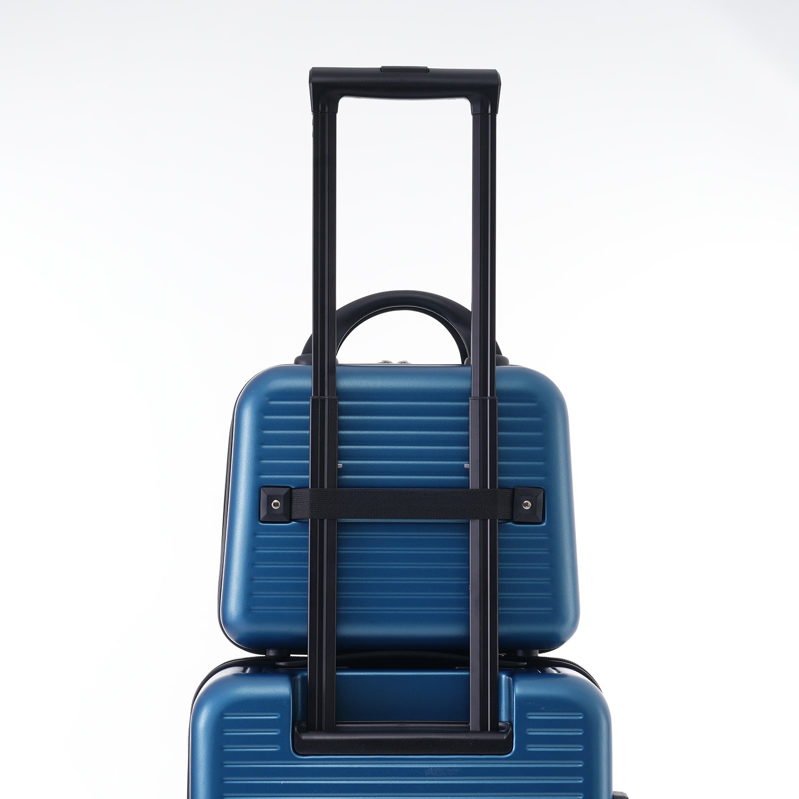 Carry-on Luggage 20 Inch Front Open Luggage Lightweight Suitcase with Front Pocket and USB Port, 1 Portable Carrying Case