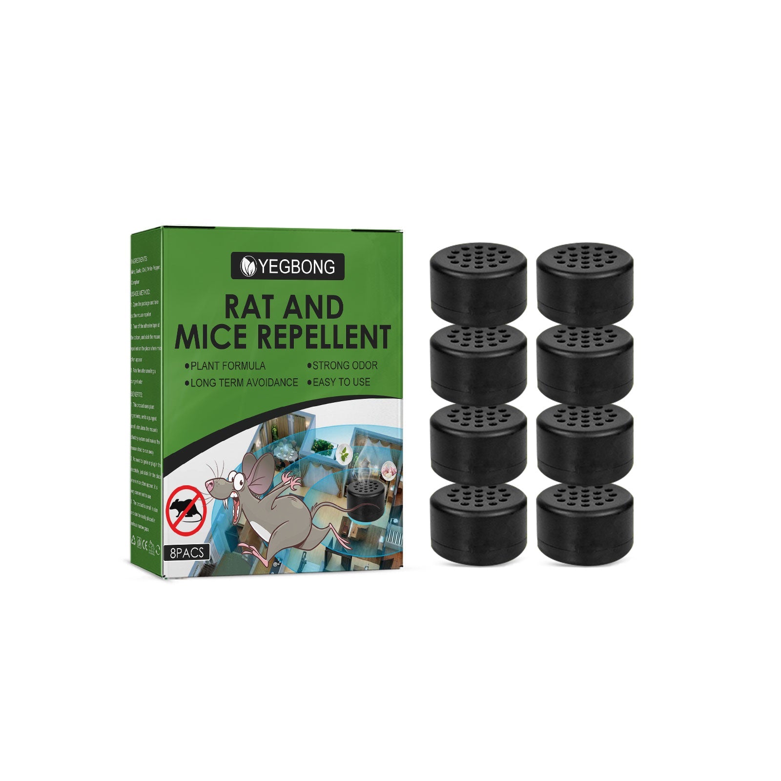 Rat Repellent Pill, Car Engine Outdoor Home Indoor Rat Repellent Pill