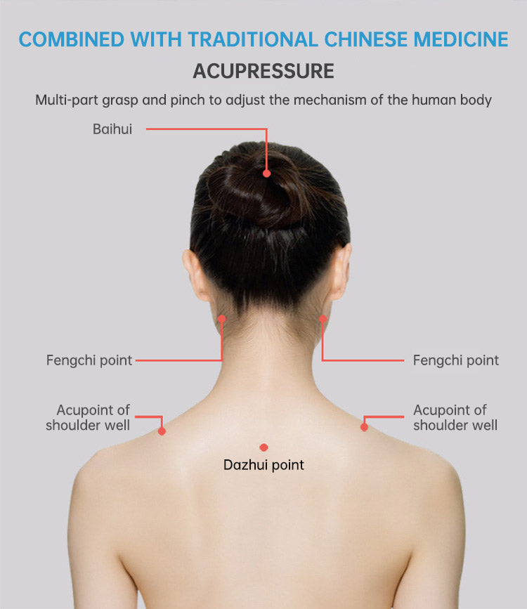 Head massager rechargeable head massager electric 3D scalp massager multifunctional head physiotherapy instrument