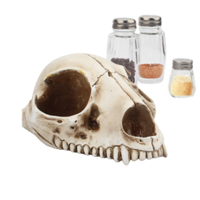 Cat Bone Base Seasoning Bottle Set Household Combination Glass Seasoning Jar Kitchen Storage Bottle