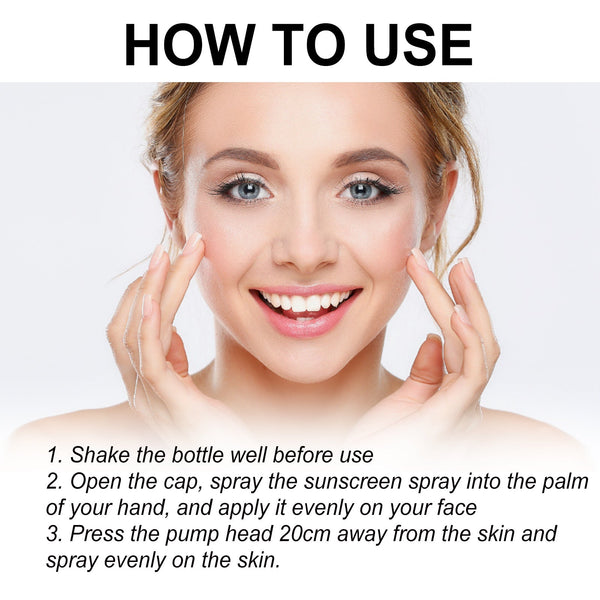 Sunscreen Spray, Moisturizing And Refreshing Protective Spray For Outdoor Uv Protection