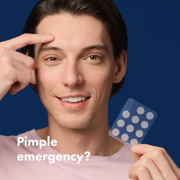 Hero Cosmetics Mighty Patch™ Original Patch - Hydrocolloid Acne Pimple Patch for Covering Zits and Blemishes, Spot Stickers for Face and Skin