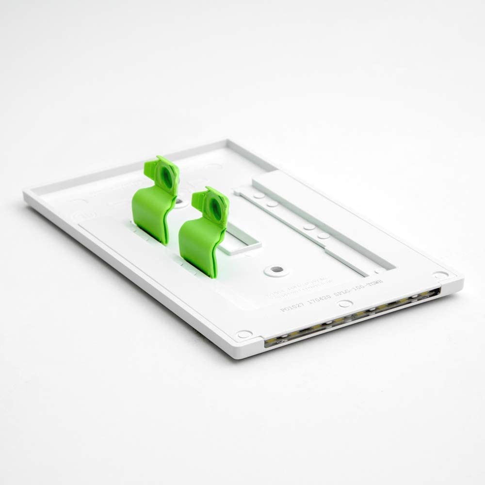 2 Pack: LED Mention Light Switch Plate