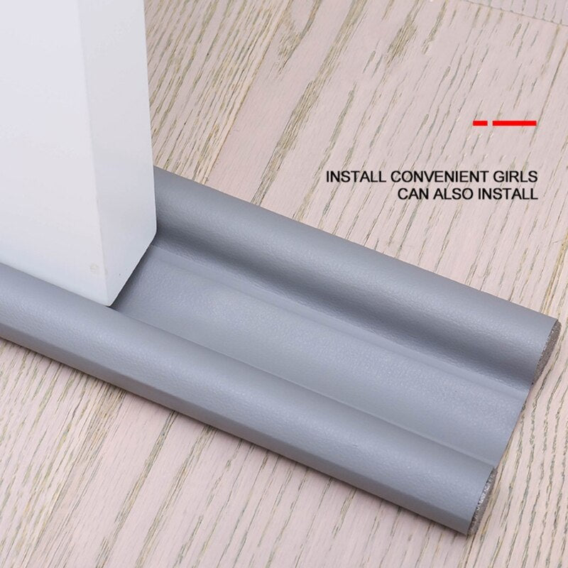 Flexible Door Bottom Sealing Strip Guard Sealer Stopper Weatherstrip Windproof Sealing Strip