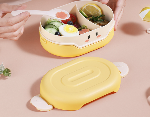 Creative cute fresh portable light food high temperature resistant lunch box lunch box bento box