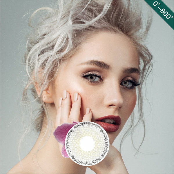 1Pair FDA Certificate Eyes Beautiful Pupil Colorful Girl Cosplay Contact Lenses  PHALAENOPSIS GRAY