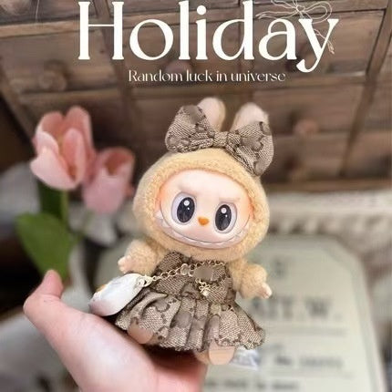 Clothing Accessories Compatible with Labubu Dolls Mario Mushroom Princess Cute