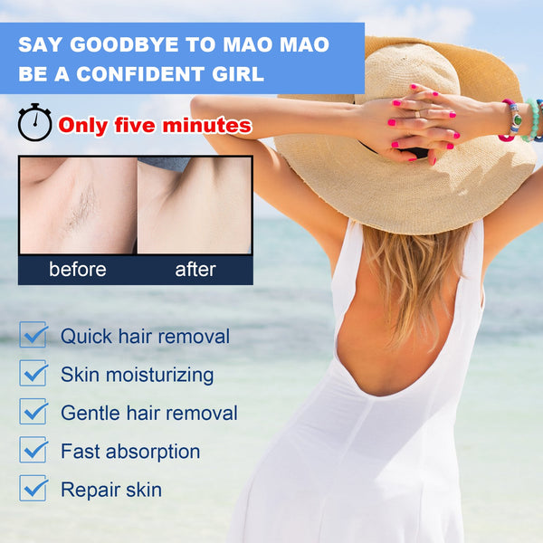 Painless Hair Removal Cream, Gentle Hair Removal Without Black Spots On The Whole Body Hair Removal Cream