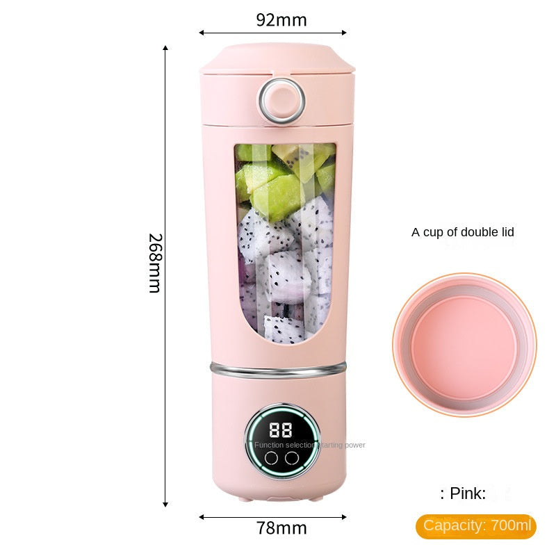 High-end juicer household crushed ice juicer cup USB charging portable juicer outdoor travel cup 12 dollars