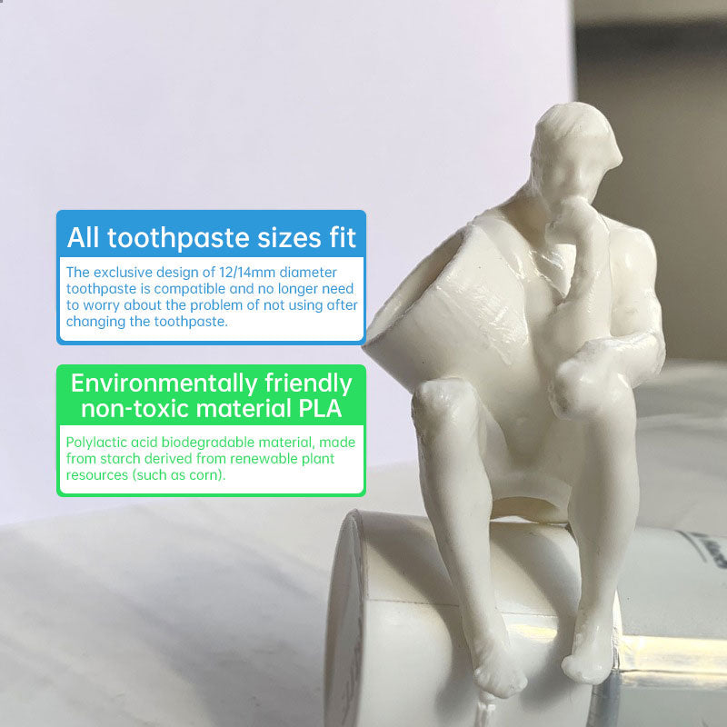 Squeeze toothpaste artifact make fun of toothpaste head toothpaste cover trick toy