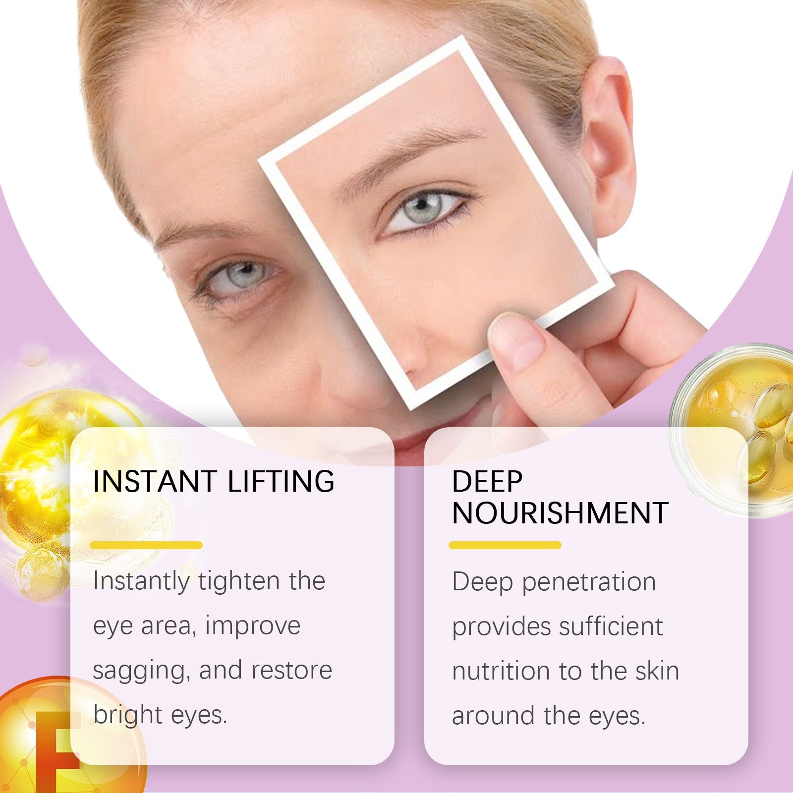 Eye Cream Gentle, Delicate, Moisturizing, Soft, Brightening, Firming And Massaging Eye Care Cream
